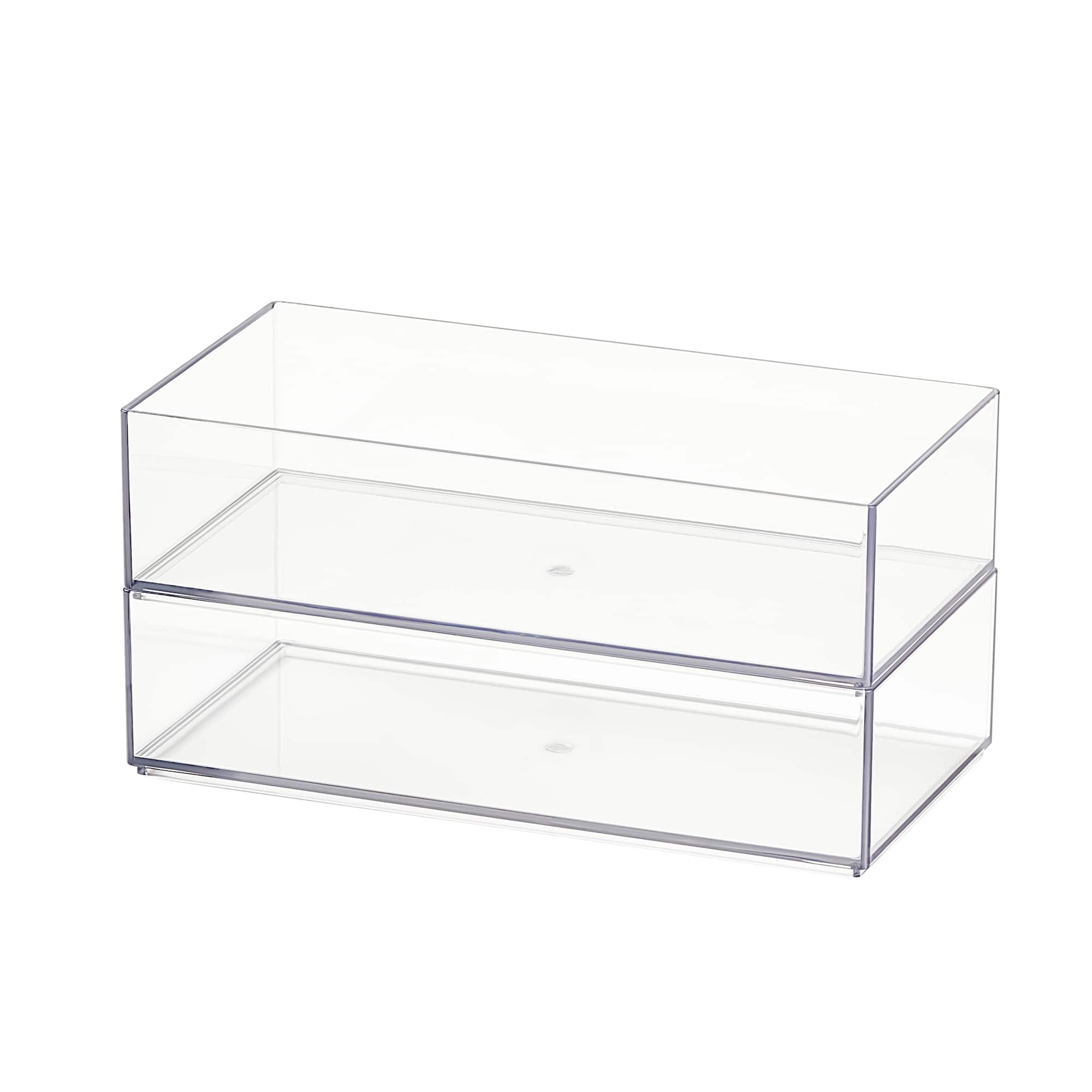 8" x 4" Clear Stacking Storage Tray by Simply Tidy™